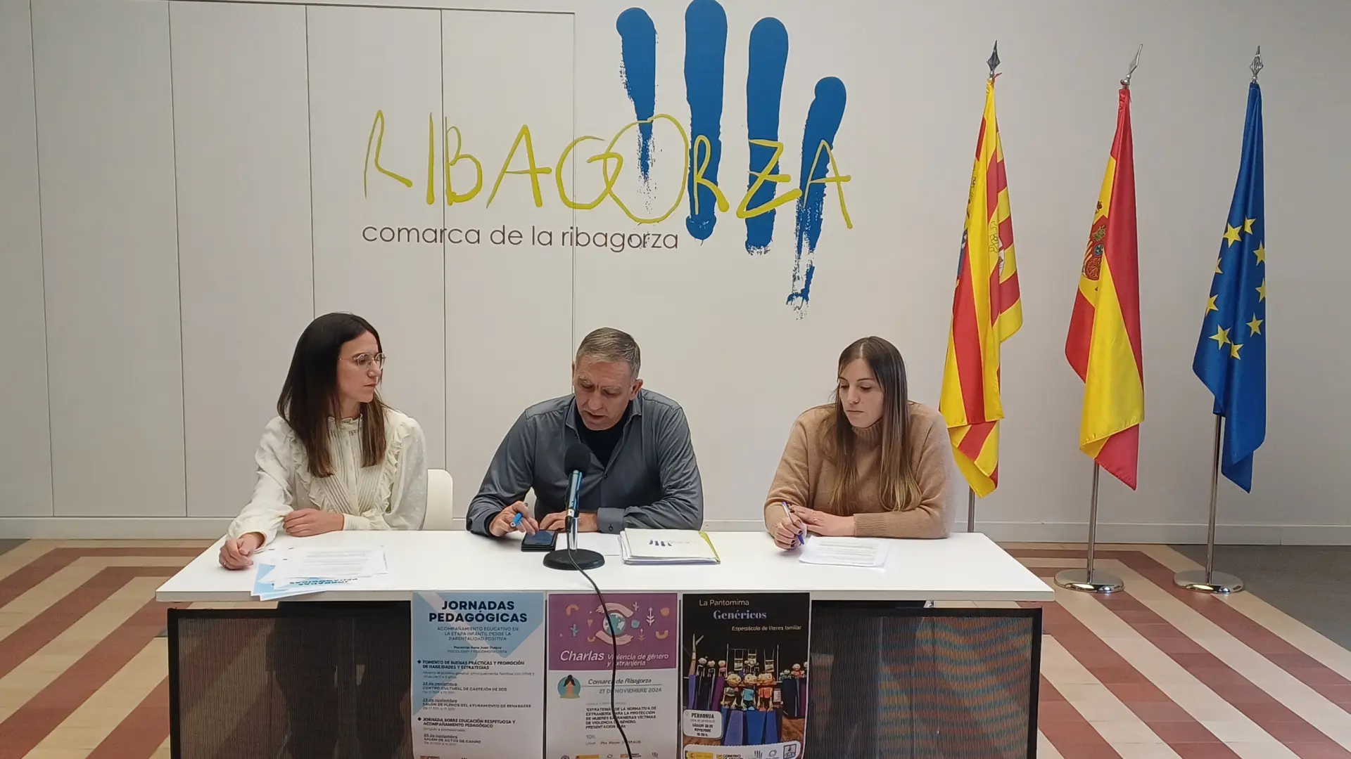 Ribagorza apuesta por la prevención y la formación para conmemorar el 25N