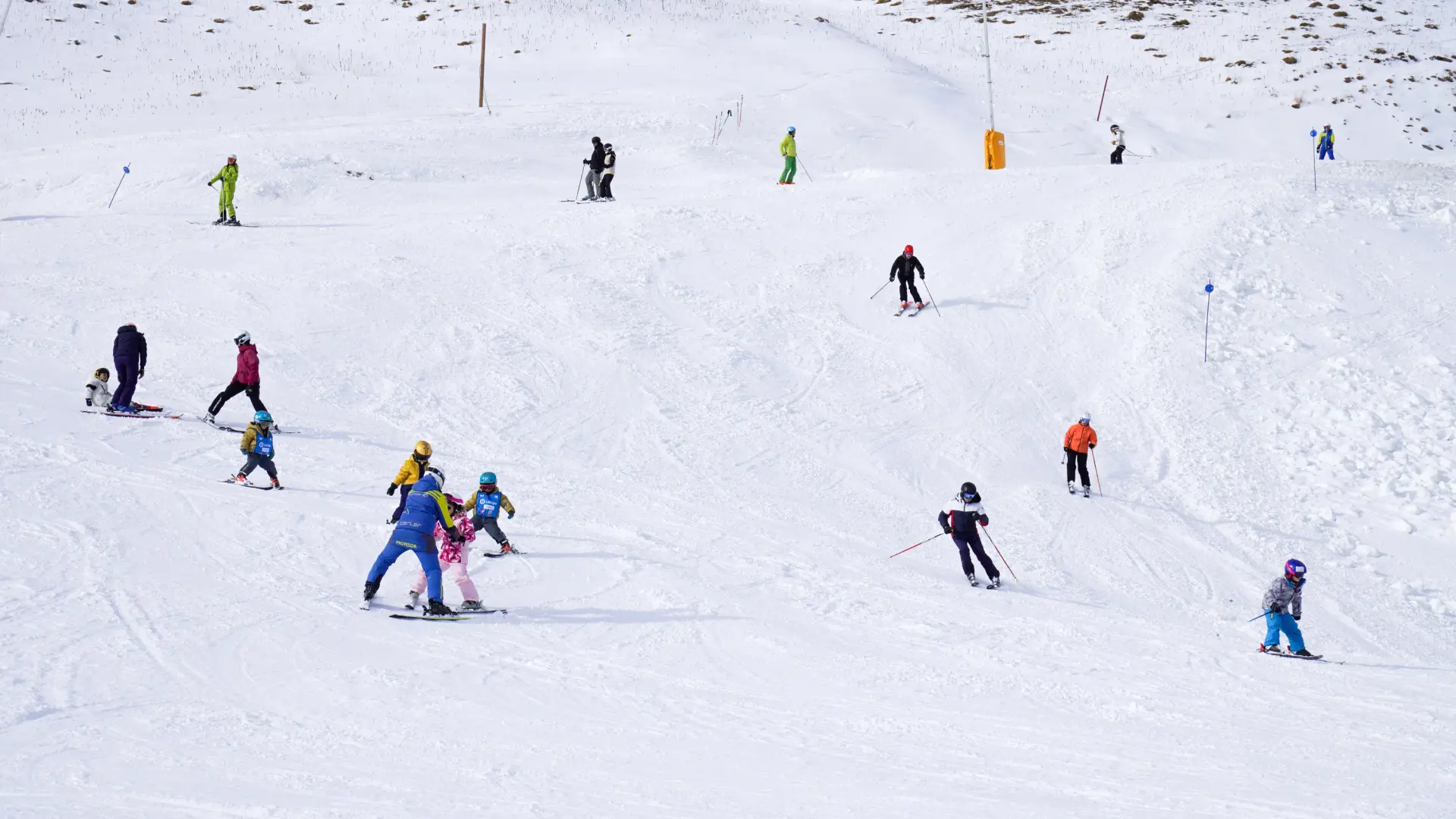 Mucha afluencia a la estaciones de esquí del Valle de Benasque