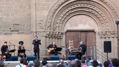 Eloqventia realizó su último concierto en el exterior de la ermita de Nuestra Señora de Salas