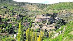 Vista del núcleo grausino de Aguinaliu, donde los nuevos vecinos y los de siempre se han unido para revitalizar el pueblo y mejorar su calidad de vida con iniciativas de todo tipo.