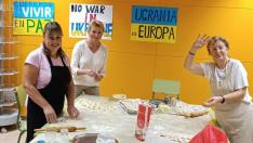 “Vechornutzi”, encuentro de mujeres ucranianas para cocinar, coser o charlar.