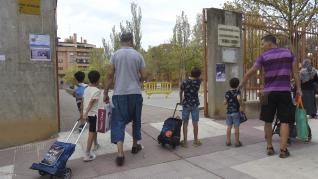 "Vuelta al cole" en Huesca.