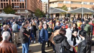 Manifestación en Huesca en contra de la amnistía