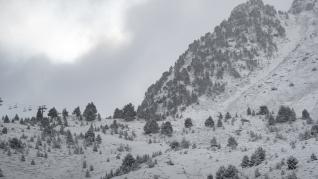 Nevada en el Pirineo
