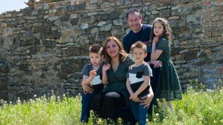 María Jesús Boned y su marido tienen tres hijos.