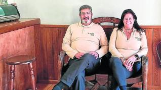 Fran e Itziar, en Chía.