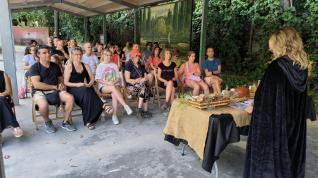 Alrededor de 30 personas acudieron este sábado a la cita en el Aula Verde del parque Miguel Servet.