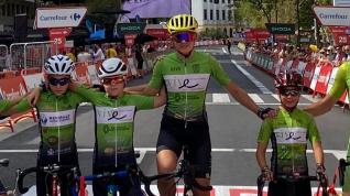 El CC Oscense - Vive Asesores, este jueves en la Vuelta Junior