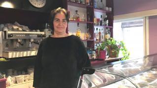 María José Eneri dejó la hostelería en Jaca tras 23 años para volver a Caldearenas