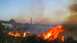 Monzón sufre su segundo incendio en menos de dos días