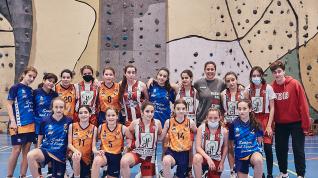 Un equipo del UB Barbastro con uno del Vila-real.