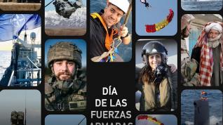 Celebración del Día de las Fuerzas Armadas en Huesca