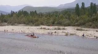 Las navatas vuelven a surcar el río Cinca