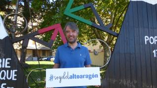 Enrique Ascaso es el vicepresidente del Club Ciclista Edelweiss de Sabiñánigo.