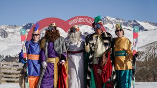 Los Reyes Magos visitan Cerler y Formigal