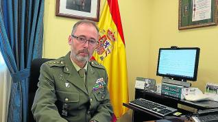 Rafael Matilla, subdelegado de Defensa en Huesca.