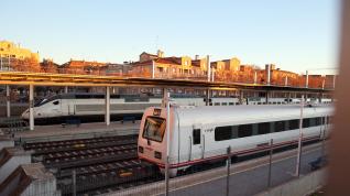 Estación de tren de Huesca ciudad.