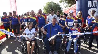 La I Ruta 091 Huesca recauda 7.700 a favor de las personas con ELA