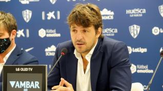 Josete Ortas, director general de la SD Huesca.