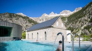 Termas de Tiberio. Piscina exterior