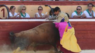 Cogida de El Cordobés en Huesca san lorenzo toros 2023