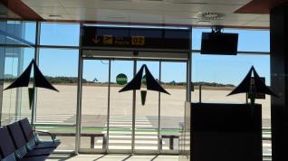 El aeropuerto Huesca-Pirineos solo tuvo 23 viajeros en julio.
