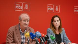 José María Romance y Belén Hernández, durante la rueda de prensa de este miércoles.