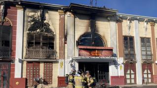Incendio en la discoteca Teatre, de Murcia.