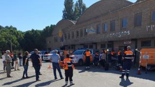 Jornada PC Jornada de Protección Civil este domingo en Sariñena.