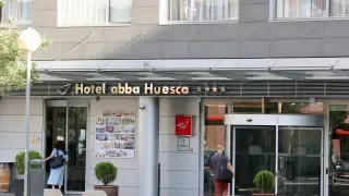 El Hotel Abba de la capital oscense tiene todas las habitaciones reservadas para este día desde hace algunos meses.