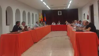 imagen pleno Pleno en el Ayuntamiento de Monzón.