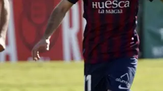 Imagen del Torremolinos-Huesca de la pasada temporada en Copa del Rey.