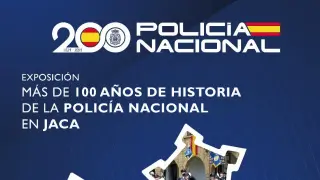 Exposición de la Policía Nacional en Jaca.