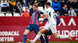 Pulido anotó por segunda jornada consecutiva para darle un punto a la SD Huesca.
