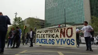 Manifestación Zaragoza el pasado 7 de abril.