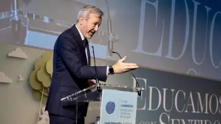 El presidente del Gobierno de Aragón, Jorge Azcón.