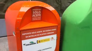 Se instalan contenedores de aceite doméstico en la comarca del Cinca Medio