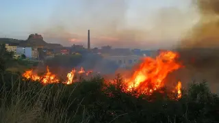 Monzón sufre su segundo incendio en menos de dos días