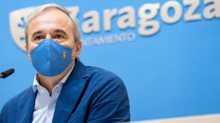 Jorge Azcón, alcalde de Zaragoza