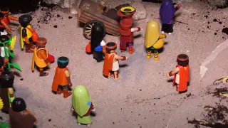 Playmobil exposición Acuario de Zaragoza