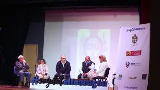 Jesús Atarés, Lorena Sagardoy, Felipe Ruiz, Manuel De Dios y Chus Sánchez.