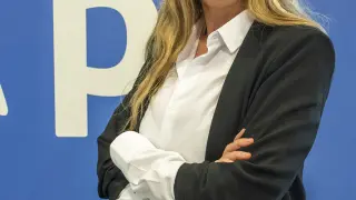 Sandra González, portavoz popular en el Ayuntamiento de Tamarite, encabezará la candidatura municipal.