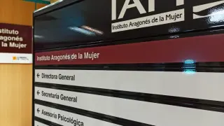 Imagen de la sede del Instituto Aragonés de la Mujer (IAM)