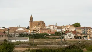 Vista de la localidad de Grañén.