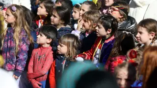 Fiesta infantil de Carnaval en Huesca