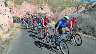Imagen 85939075 Arcas, tirando del pelotón en la Vuelta a Murcia.