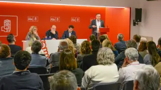 Intervención de Fernando Sabés, secretario general del PSOE