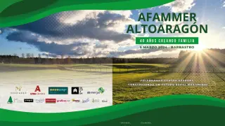 Cartel de la Jornada de Afammer-Alto Aragón en Barbastro.