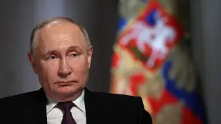 Putin dice en una entrevista que Rusia está preparada para una guerra nuclear
