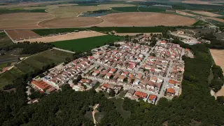 Vista aérea del municipio de Vencillón.